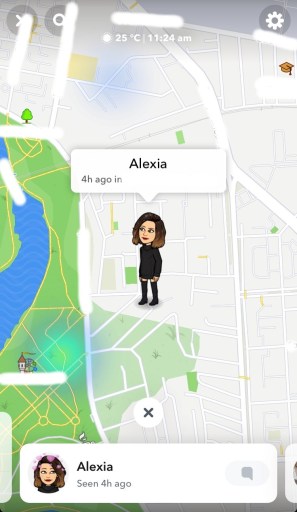¿Snapchat notifica cuando miras la ubicación de alguien?