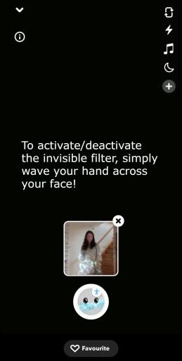 Cómo usar el filtro invisible en Snapchat