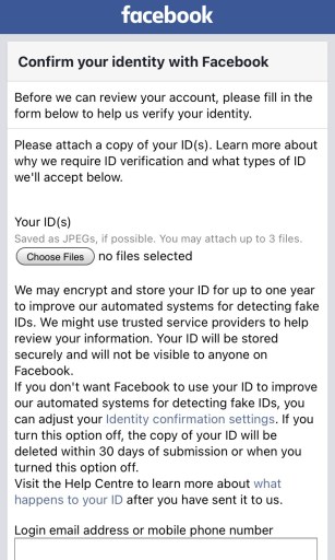 Cómo arreglar "Tu cuenta está bloqueada temporalmente" en Facebook