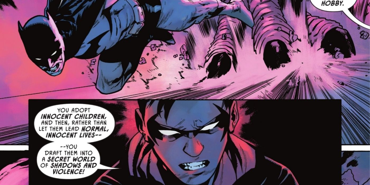 Damian llama a Batman