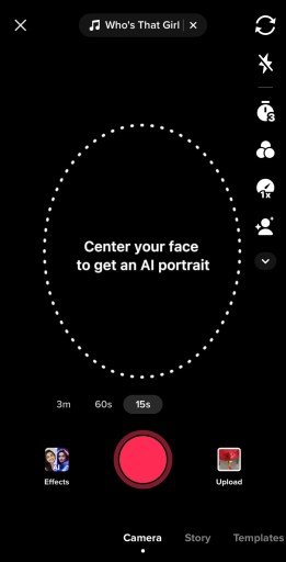 Cómo usar el filtro AI Portrait en TikTok