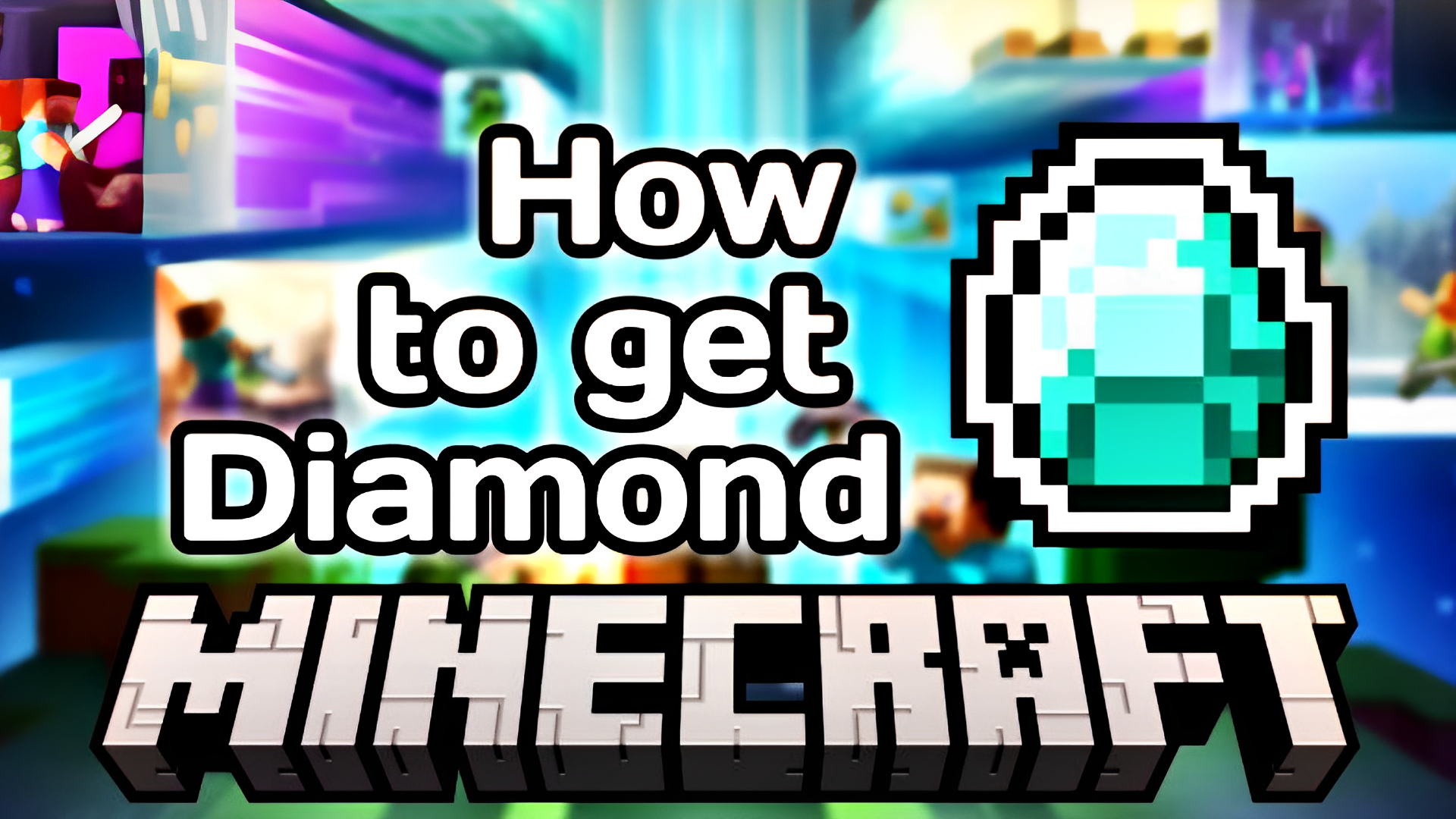 Diamantes en Minecraft