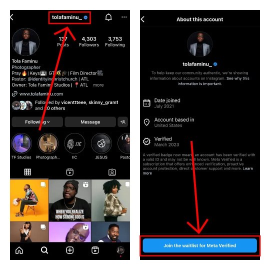 Cómo arreglar la opción Meta Verified que no se muestra en Instagram