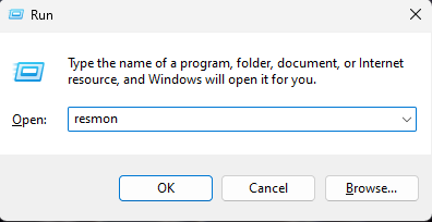 Ejecutar cuadro de comando Windows 11