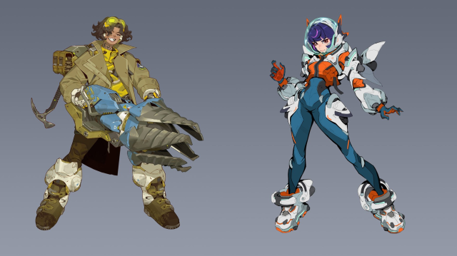 Imágenes iniciales de Venture y Space Ranger, los héroes de Overwatch 2 que llegarán en 2024