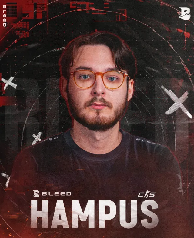 Hampus se suma a la imagen promocional de Bleed.