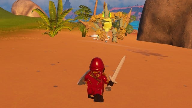 Bruto de playa en LEGO Fortnite