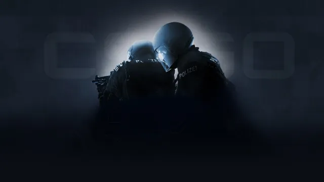 Arte oficial de CS:GO con dos contraterroristas.