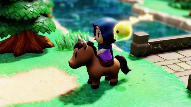 Trouver un cheval dans The Legend of Zelda Echos