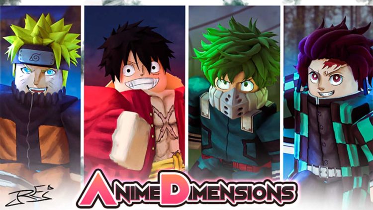 Codes Roblox Dimensions Anime octobre 2024