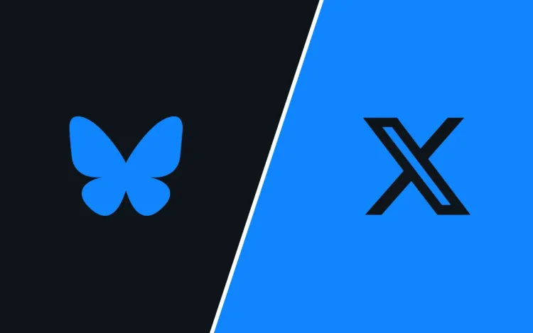 Bluesky vs X Twitter similitudes et differences.webp