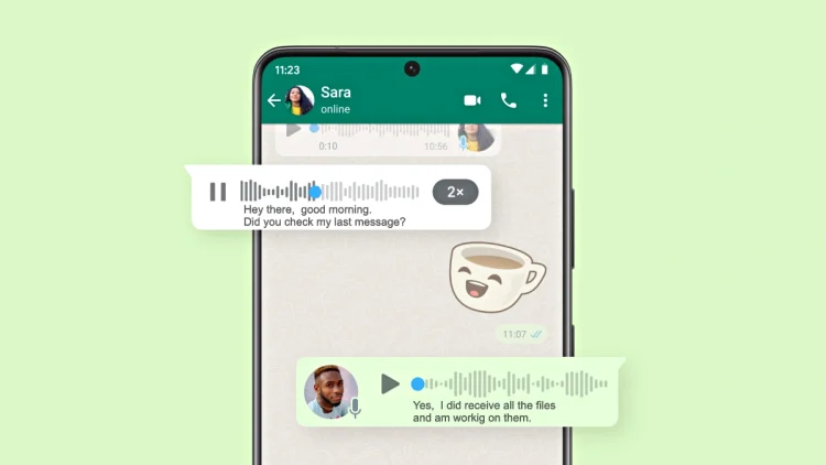 WhatsApp vous permet desormais de lire les notes.webp