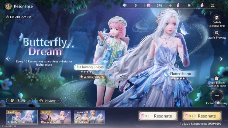 Infinity Nikki Gacha et le systeme de pitie expliques