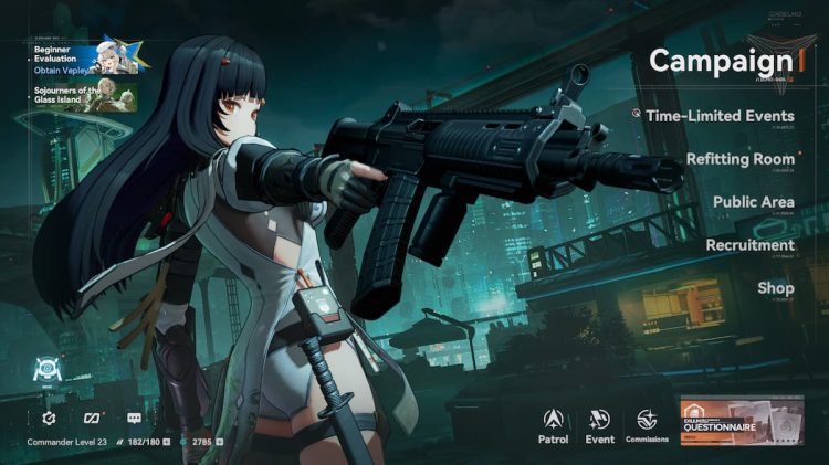 Tous les personnages gratuits de Girls Frontline 2 Exilium