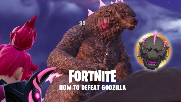 Comment vaincre Godzilla et obtenir le medaillon Godzilla dans Fortnite.webp