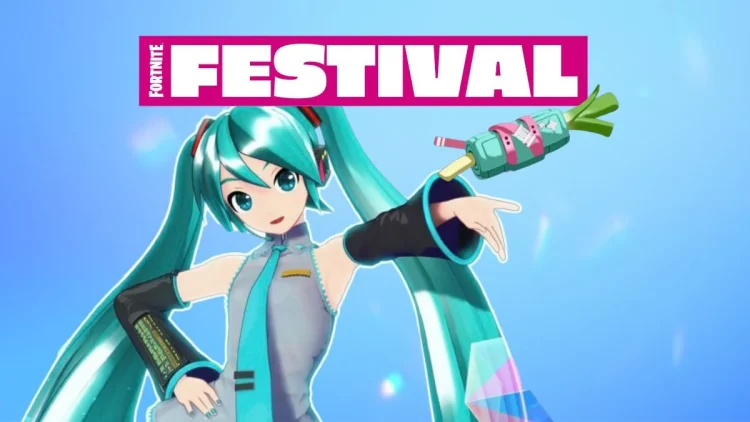 Date de sortie de Fortnite x Hatsune Miku skins Festival.webp