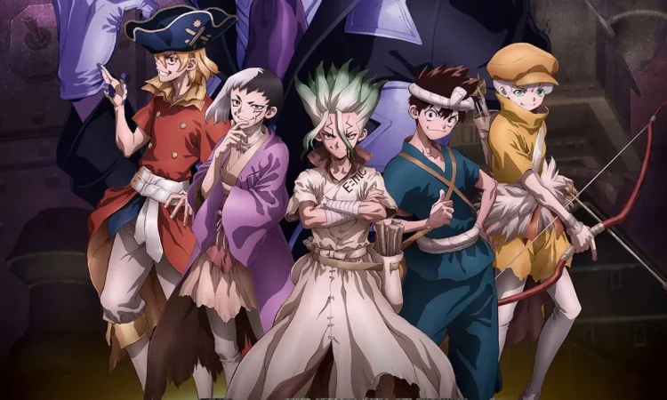 Dr Stone Saison 4 Partie 1 calendrier de sortie.webp