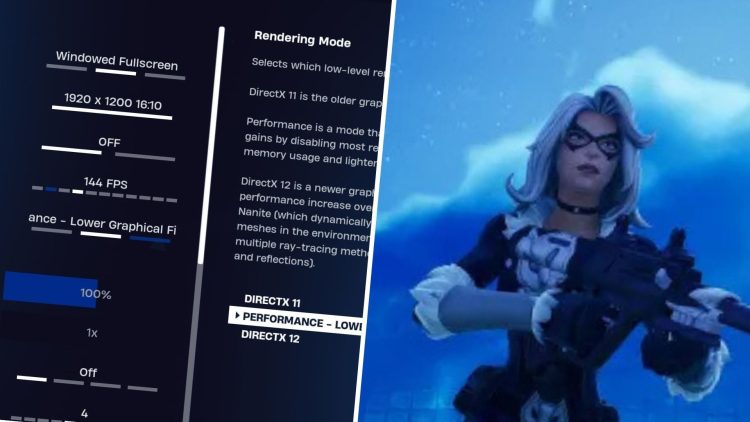 Fortnite Chapitre 6 Meilleurs parametres PC et comment augmenter