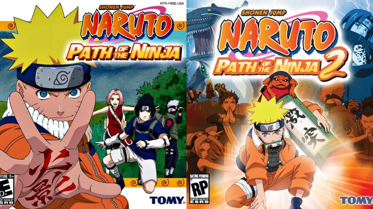 Tous les jeux de la serie Naruto Chemin du