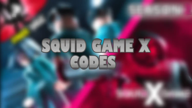 Codes de jeu X Roblox Squid fevrier 2025 Pieces.webp