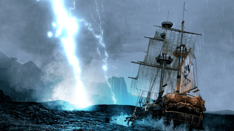 Combat naval dans Comme un dragon Pirate Yakuza a