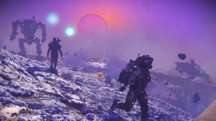 Comment corriger lerreur de non decalage du ciel de No Man