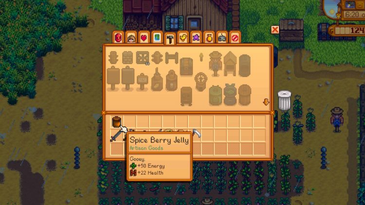 Comment faire de la gelee de baies depices a Stardew