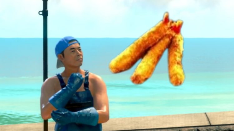 Comment se faire des crevettes frites prises dans la nature