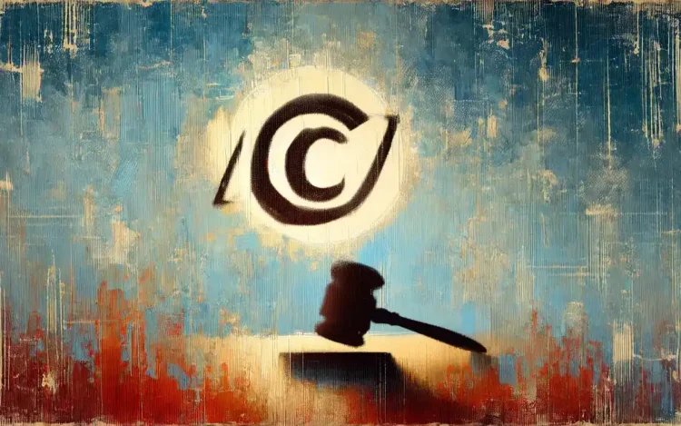 Droit dauteur sur lIA genere par le contenu.webp