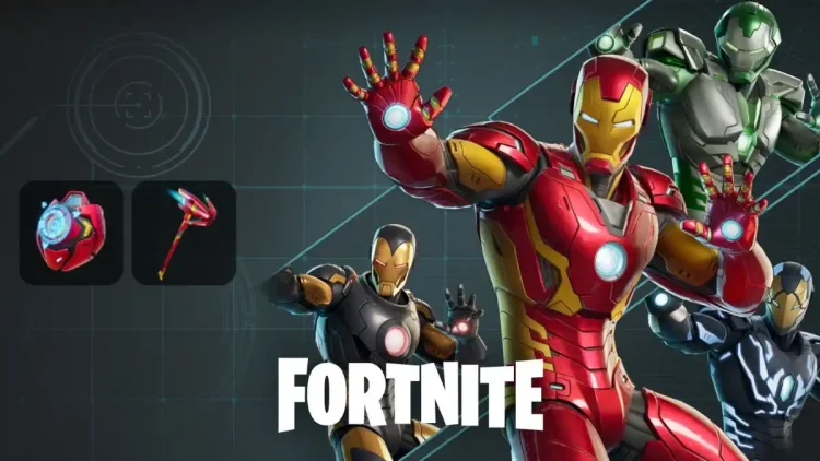Fortnite Bundle Iron Man Personnalisable date de sortie prix.webp