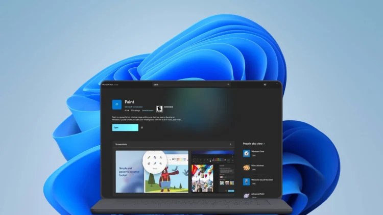 MS Paint gets a Copilot button and 4 AI features.webp