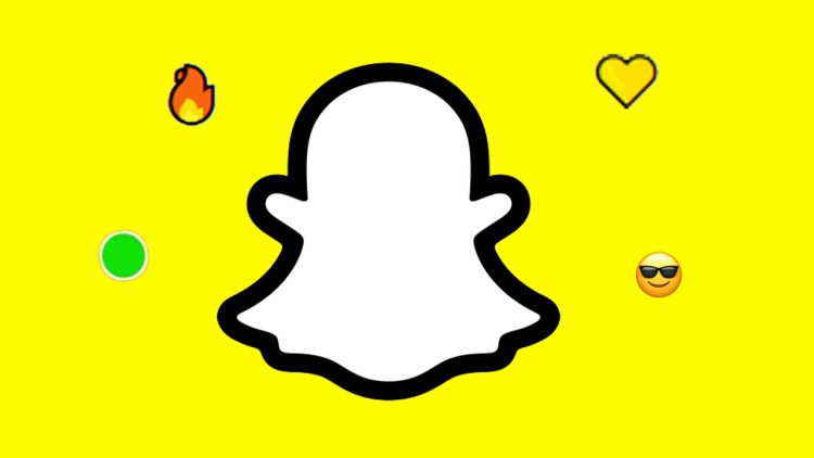 Snapchat point vert coeur jaune et plus de symboles
