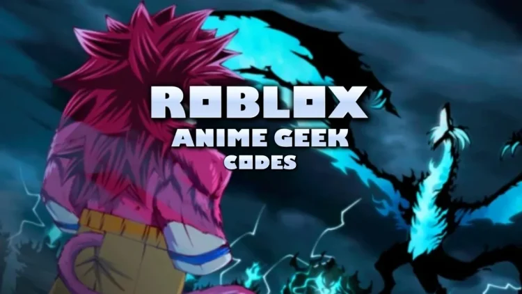 Codes de geek Roblox Anime mars 2025.webp