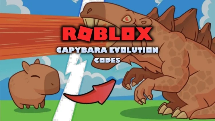 Codes devolution de Roblox Capybara mars 2025.webp