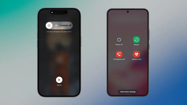 Comment eteindre redemarrer et redemarrer les telephones iPhone et Android.webp