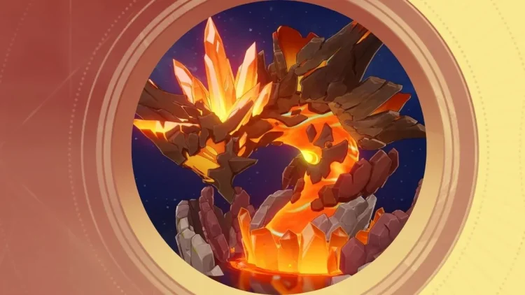Emplacement du Boss Statue du Dragon de Lave dans Genshin.webp