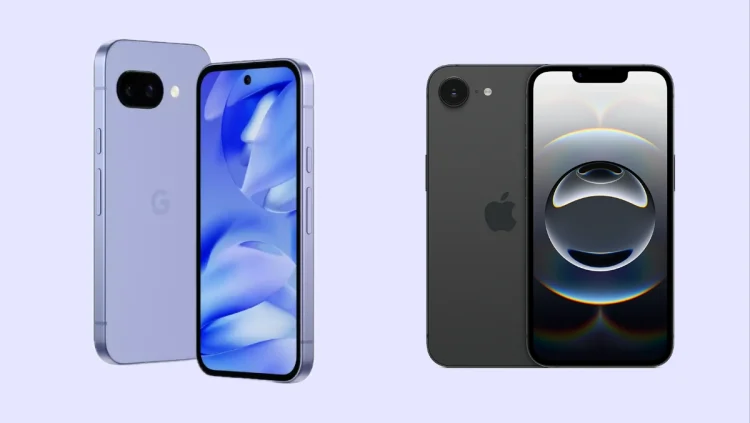 Pixel 9A contre iPhone 16E 7 differences cles pour.webp