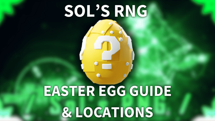 Chaque emplacement doeuf de Paques dans le RNG de Sol