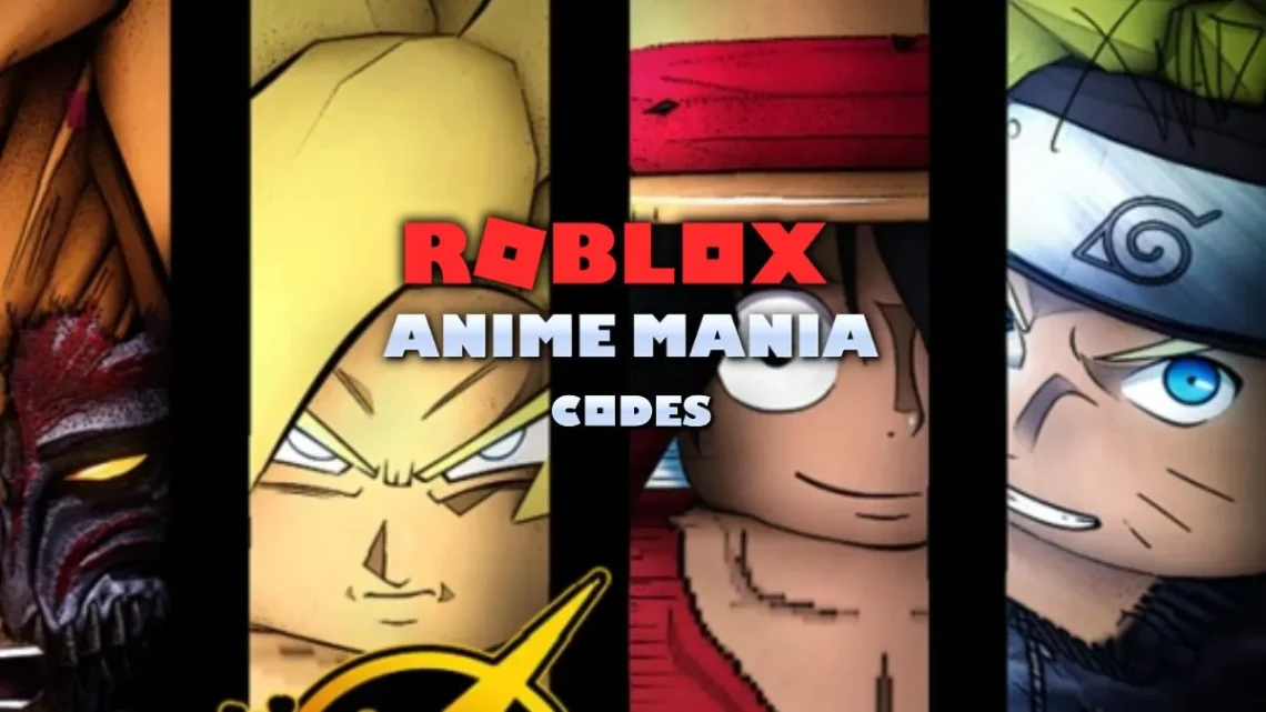 Codes Roblox Anime Mania avril 2025.webp