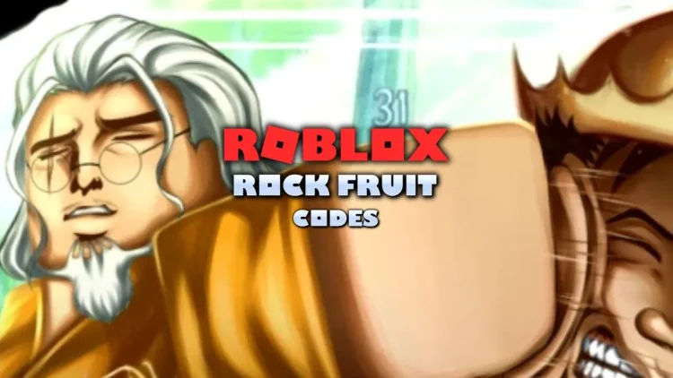 Codes de fruits Roblox Rock avril 2025.webp