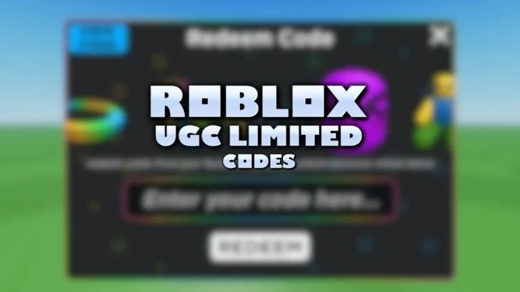 Codes limites Roblox UGC avril 2025.webp
