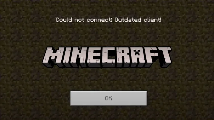 Comment corriger lerreur du client obsolete dans Minecraft.webp