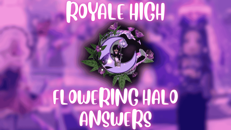 Halo des Fleurs Royale High repond 2025 Prairies LuneMoonlit Meadows
