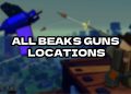 Tous les canons Roblox Beaks et ou les trouver