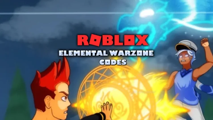Codes Roblox Elemental Warzone mai 2025.webp