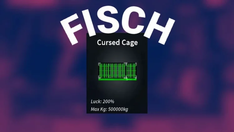 Comment obtenir des cages maudites a Fisch Roblox.webp