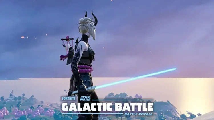 Fortnite Galactic Battle Comment obtenir le sabre laser bleu.webp